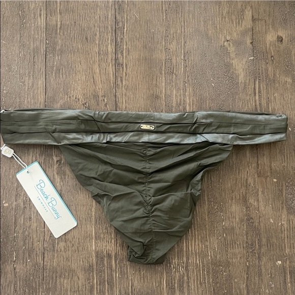 Beach Bunny Olive push up halter Bikini Set 3XL - Picture 5 of 13